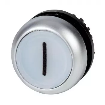 Eaton M22-DRL-W-X1 spia luminosa LED bianca, 22,5 mm, 24V AC/DC, IP67/IP69K 216963