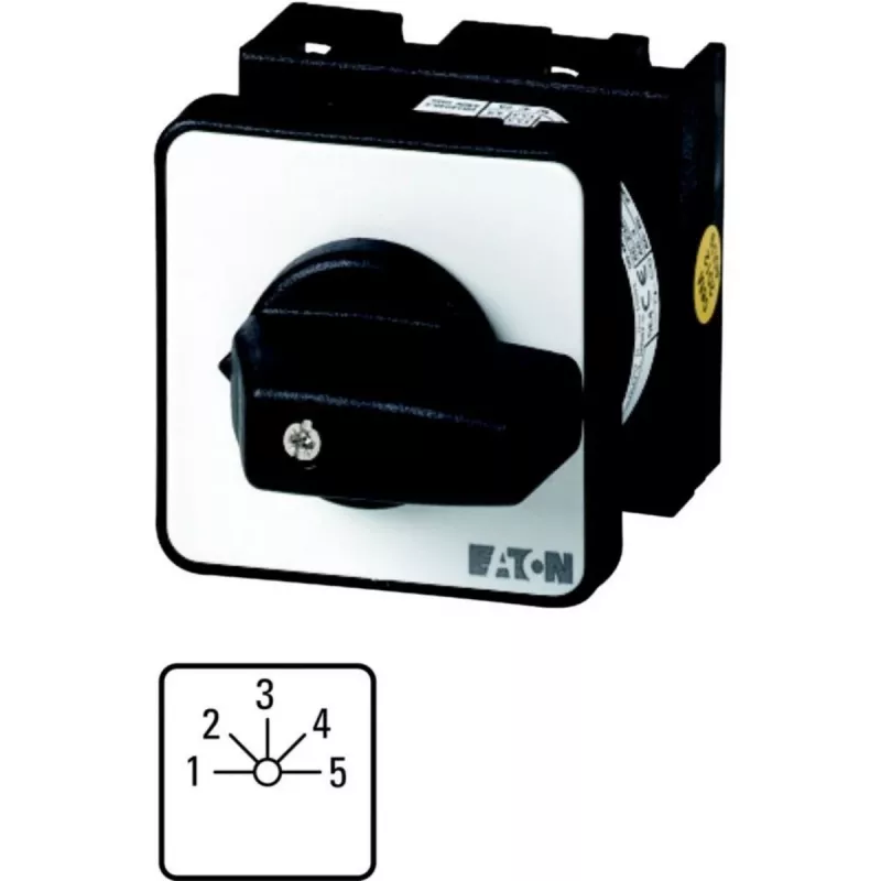 Eaton T0-5-15139/E interruttore a 2 poli, nero/bianco 014135
