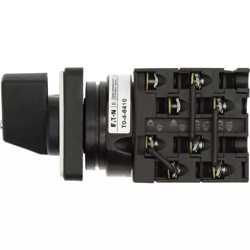 Eaton T0-4-8410/E interruttore tripolare, nero/metallizzato 024604