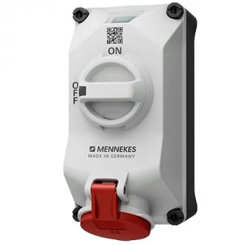 Mennekes DUOi 16A 5 poli 6h 400V IP44 presa CEE da parete 5611506G