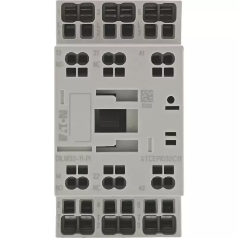 Eaton DILM32-11(RDC199293) contattore 3 poli, 32 A, bobina 230 V AC, 1NO+1NC