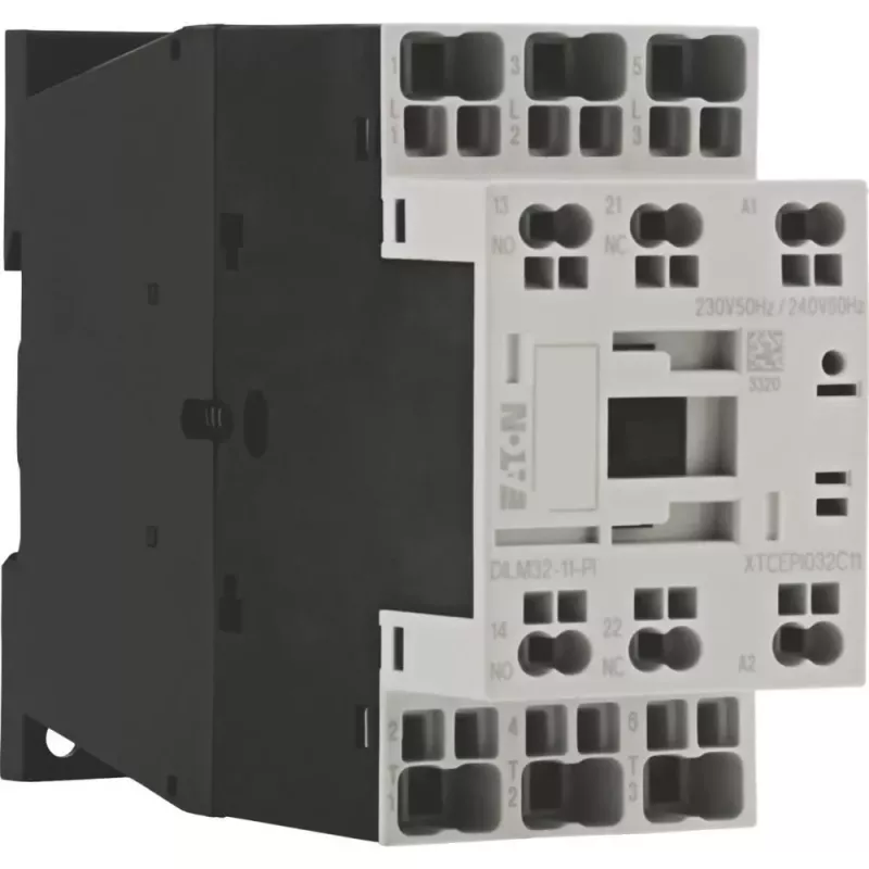 Eaton DILM32-11(RDC199293) contattore 3 poli, 32 A, bobina 230 V AC, 1NO+1NC