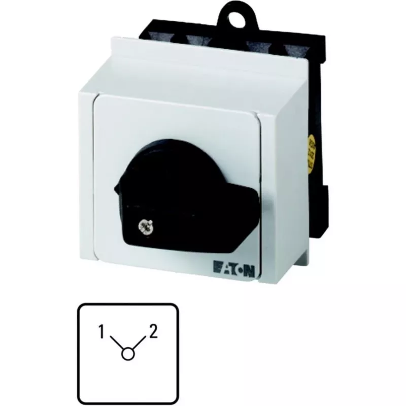Eaton T0-3-8222/IVS commutatore a camme 3 poli, 20A, nero/bianco 060205