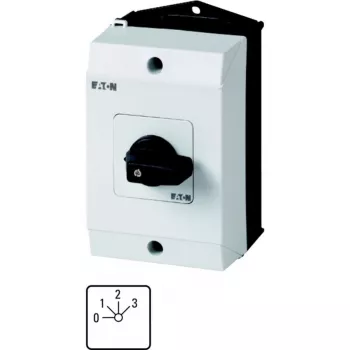 Eaton T0-2-8241/I1 interruttore generale 1 polo, 20 A, 690 V AC, nero/bianco 207107