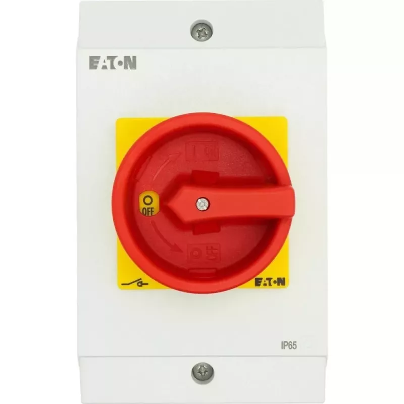 Eaton T3-4-15682/I2/SVB interruttore a leva, a 6 poli, rosso/bianco/giallo 207210