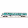 Piko H0 28024 carrozza pilota Halberstädter a ingresso centrale verde menta delle DB AG 2ª classe