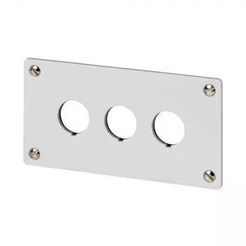 Eaton M22-E3Q custodia in alluminio per stazione di comando, grigia, 3 fori, IP65 216544