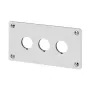 Eaton M22-E3Q custodia in alluminio per stazione di comando, grigia, 3 fori, IP65 216544