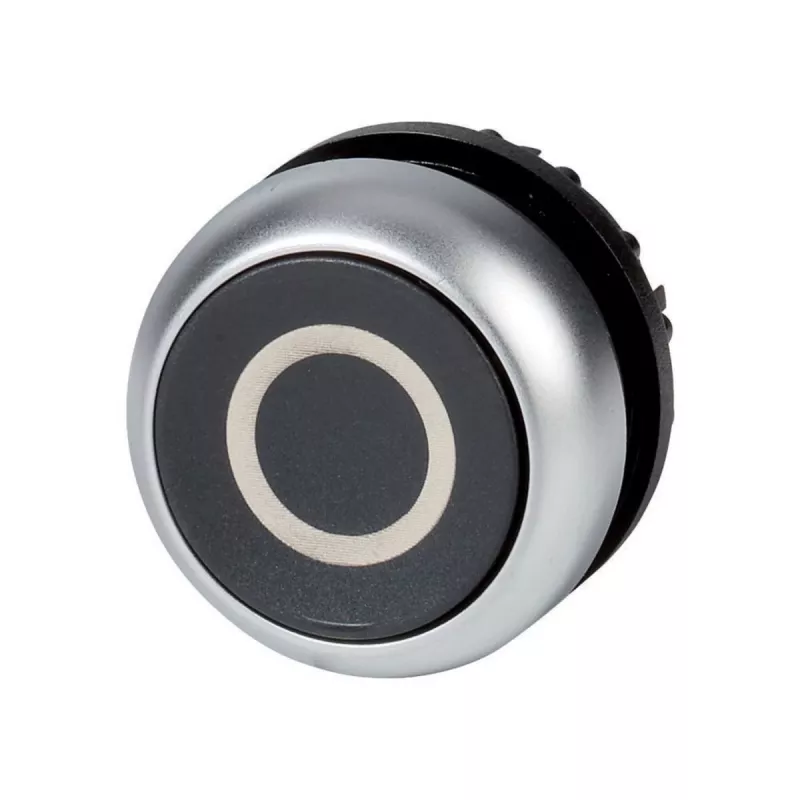 Eaton M22-D-S-X0 interruttore a pulsante, nero/metallico 216609