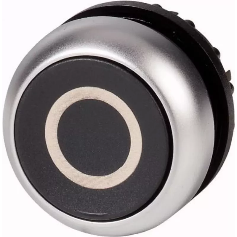 Eaton M22-D-S-X0 interruttore a pulsante, nero/metallico 216609
