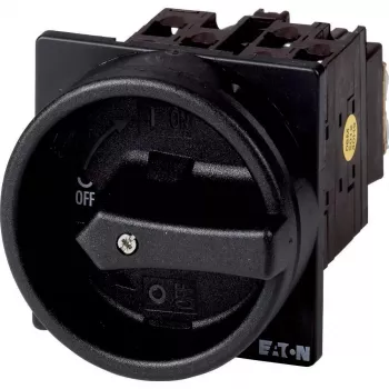 Eaton T0-1-102/EA/SVB-SW interruttore a camme bloccabile 20 A 1 polo 90° nero