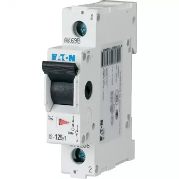 Eaton 276286 interruttore principale 1 polo 125 A 240 V AC con contatti ausiliari 1 NO + 1 NC