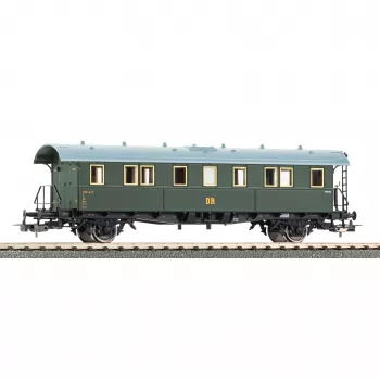 PIKO 53195 H0 DR carro Sachsen tipo B, epoca III, verde
