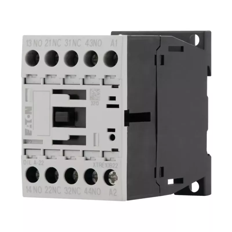 Eaton DILA-22 relè contattore, 4 poli, 2NO+2NC, bobina 24 V AC 50 Hz 276386