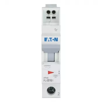 Eaton PLI-B16/1 interruttore automatico magnetotermico tipo B 16A 1 polo 4,5kA guida DIN 101251