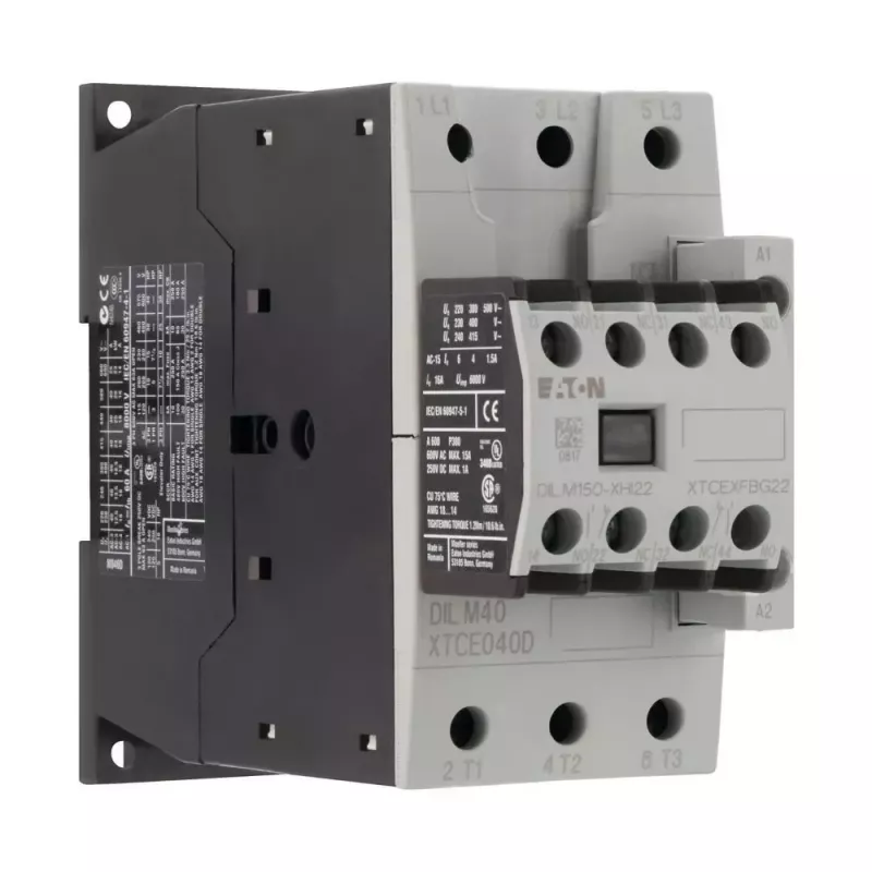 Eaton DILM40-22 contattore motore tripolare 40A 18,5kW bobina 230V AC 277798