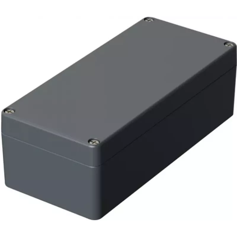 BOPLA custodia universale in alluminio grigio argento (RAL 7001) 175 x 80 x 57 A 115 01115000.MT1