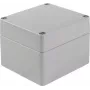 Bopla A 120 custodia universale 122 x 120 x 90 mm, alluminio, grigio argento RAL 7001 01120000.H