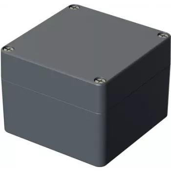 Bopla custodia universale 122 x 120 x 90 mm alluminio grigio argento RAL 7001 IP66 01120000.H