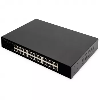 DIGITUS DN-80113-1 switch Gigabit 24 porte, montaggio rack 19