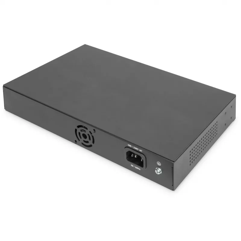 DIGITUS DN-80113-1 switch Gigabit 24 porte, montaggio rack 19