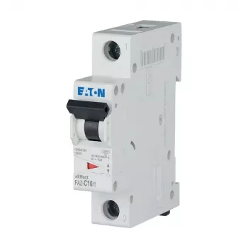 Eaton FAZ-C10/1 interruttore automatico, 1 polo, caratteristica C, 10 A, 240/415 V AC 278557