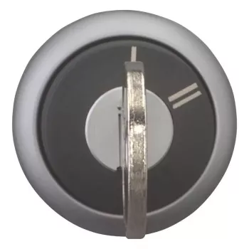 Eaton M22-WRS-X95 attuatore selettore a chiave, 3 posizioni, a scatto, ghiera frontale in plastica nera, chiave X95 228026
