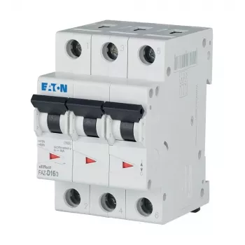 EATON FAZ-D16/3 interruttore automatico 16A 3 poli caratteristica D 6kA 278896
