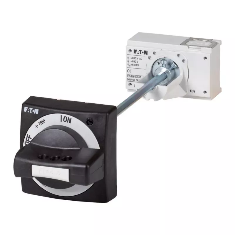 Eaton NZM2-XTVD-0 maniglia rotante con accoppiamento a porta, nera 279393