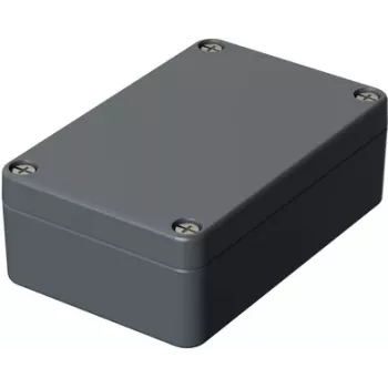 Custodia universale Bopla 98 x 64 x 34 mm alluminio grigio argento RAL 7001 A 102 (01102000.MT2)