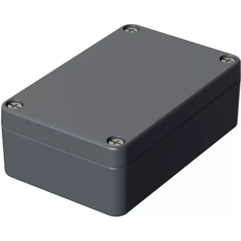 Custodia universale Bopla 98 x 64 x 34 mm alluminio grigio argento RAL 7001 A 102 (01102000.MT2)