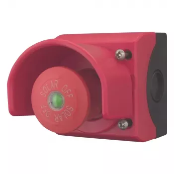 Eaton M22-SOL PV interruttore di comando sezionatore, 230V AC, 6A, 1NO+1NC, IP67/IP69K, con anello di protezione 150644