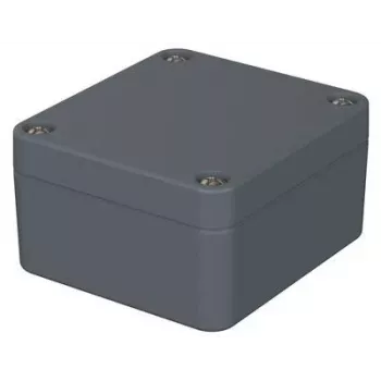 BOPLA custodia universale poliammide grigio argento (RAL 7001) 58 x 64 x 34 PK 101