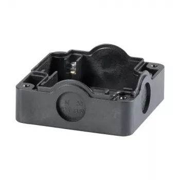 Eaton 229753 piastra di base per quadro elettrico, montaggio a vite, nero, 85 x 85 x 101 mm