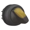 Eaton M22S-WLKV-Y attuatore selettore, 3 posizioni, manopola, nero, anello frontale in plastica 284543