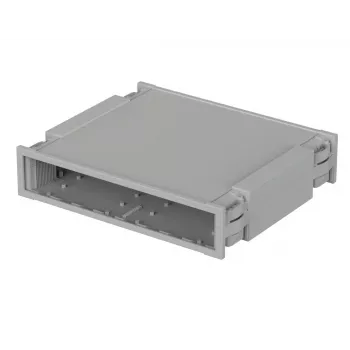 Bopla BOTEGO BO 62609 custodia da tavolo, ABS, grigio chiaro RAL 7035, 256,9 x 307,35 x 65,2 mm 68626090.MT1