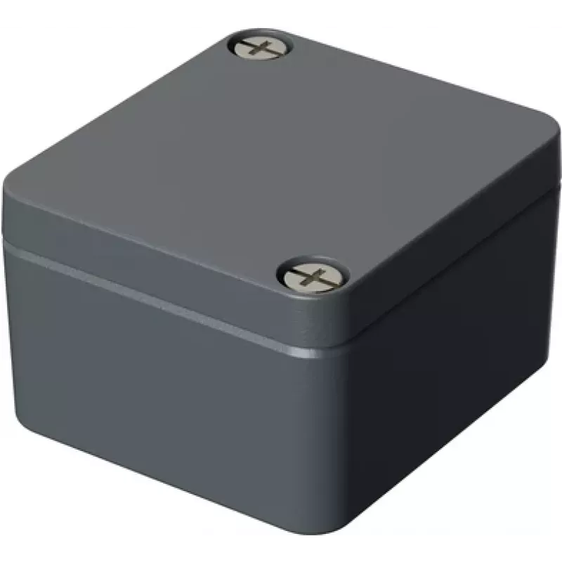 BOPLA custodia universale alluminio grigio argento (RAL 7001) 50 x 45 x 30 A 100 1 pz. (01100000.MT1)
