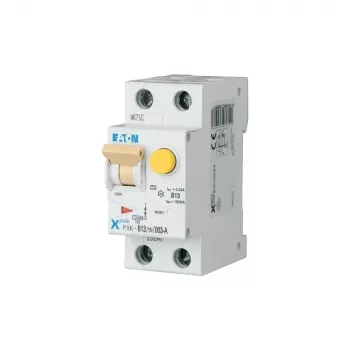 Eaton PXK-B13/1N/003-A RCBO, 13 A, 30 mA, 1P+N, caratteristica B, 10 kA, 230 V AC, guida DIN, 2 moduli 236947