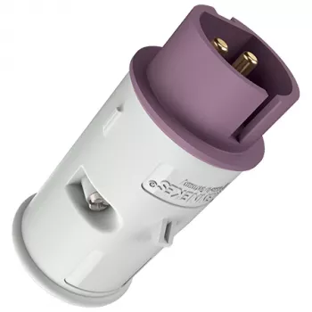 MENNEKES 629A spina industriale 16A 2P 25V IP44 gialla