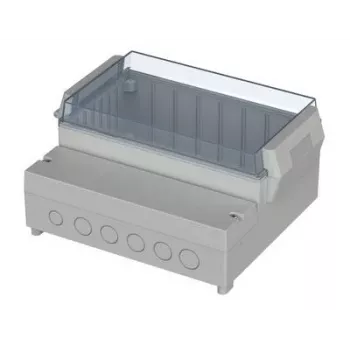 Bopla RCP 2000 custodia per controller 213 x 185 x 104,5 mm grigio chiaro ABS/PC IP65 41200309