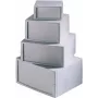 Bopla custodia universale 85 x 81 x 40 mm polistirene grigio chiaro RAL 7035 U 85 26085000