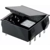 Bopla portabatterie per 4 celle AA (Mignon) con attacco a saldare per batteria 9V, 65 x 65 x 21,5 mm, nero 46600000