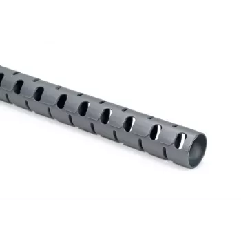 HellermannTyton Helawrap tubo per gestione cavi, argento, PP, 2 m, 27 mm 161-64406