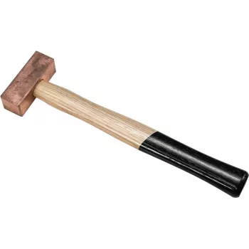 ZUBEHÖR martello in rame 500g, 310mm manico in hickory, antiscintilla, Soft-Face 78020340