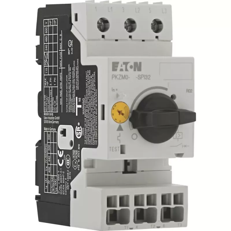 EATON PKZM0-20-SPI32 interruttore di protezione motore, 20 A, 9 kW, 3 poli 199201