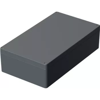Bopla serie A custodia universale 400 x 230 x 111 mm, alluminio, grigio argento RAL 7001 01168000.H