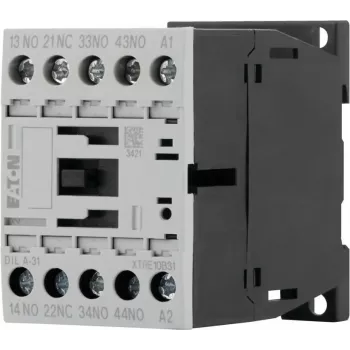 Eaton DILA-31 contattore ausiliario, bobina 230 V AC, 3 NO + 1 NC, morsetti a vite, 1,6 kW