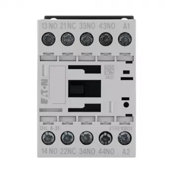 Eaton DILA-31 contattore ausiliario, bobina 230 V AC, 3 NO + 1 NC, morsetti a vite, 1,6 kW
