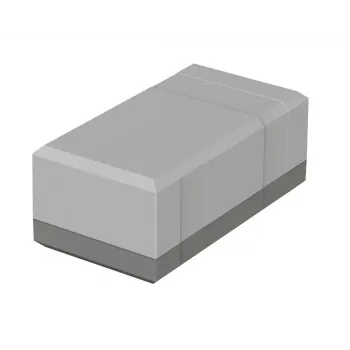 Bopla EG 1250 custodia da tavolo, 125 x 67 x 50 mm, polistirene, grigio chiaro RAL 7035 32125002
