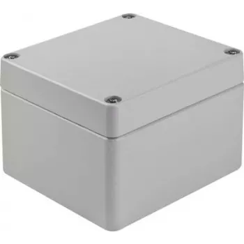 Bopla custodia universale 122 x 120 x 81 mm alluminio grigio argento (RAL 7001) A 119 01119000.H